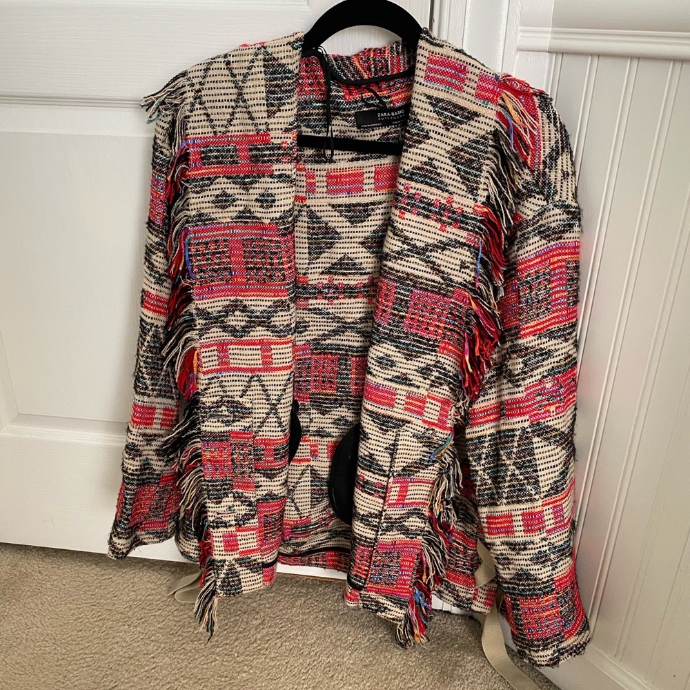 COPY - Zara Multi-colored printed jacket